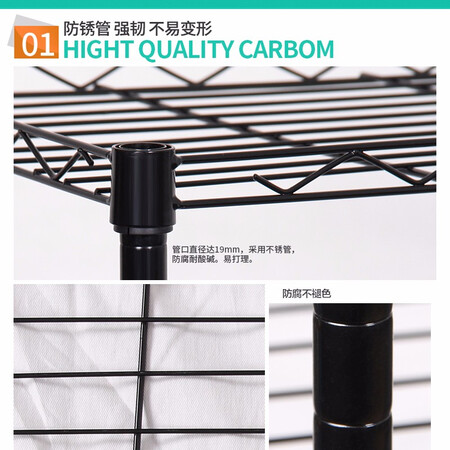 全新评测索尔诺 厨房置物架落地收纳架层架阳台客厅厨房储物架微波炉架家用置物架质量如何呢？告知一个月感受分享！
