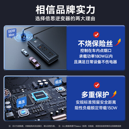 入手曝光倍思倍益充车载逆变器150W真的值得入手吗？使用一个月后评测！