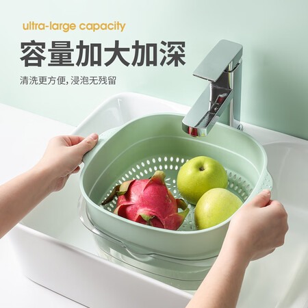 说说感受美厨洗菜篮果蔬篮口碑如何？很担心质量问题！！