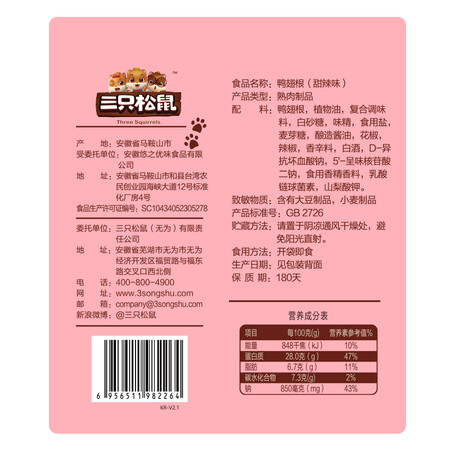 综合解密三只松鼠鸭翅根甜辣味125g 鸭肉休闲零食小吃肉干肉脯卤味独立包装真实使用心得？吐槽两周感受分享！