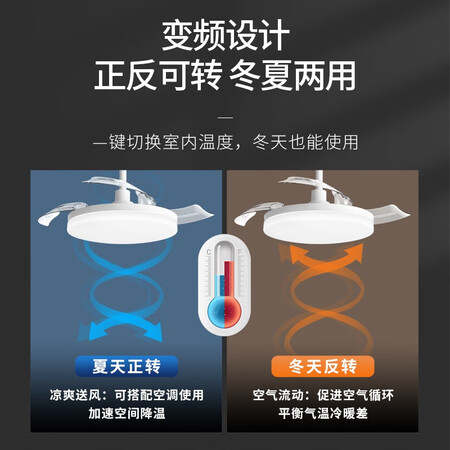 入手参考一下雷士照明（NVC） 风扇灯LED吊扇灯隐形扇叶简约中式餐厅卧室客厅值不值的买？说实话好不好！