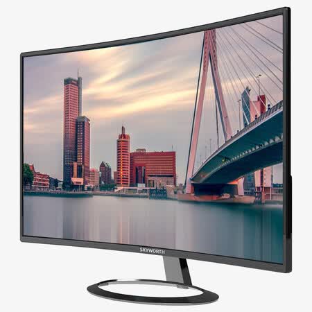 创维31.5英寸 1800R曲面显示器32C2怎么样?上档次吗?