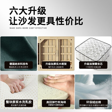 过来人剖析MELCHERS FURNI TURE沙发 科技布沙发意式轻奢北欧大小户评测优缺点？全方位深度解析实情！