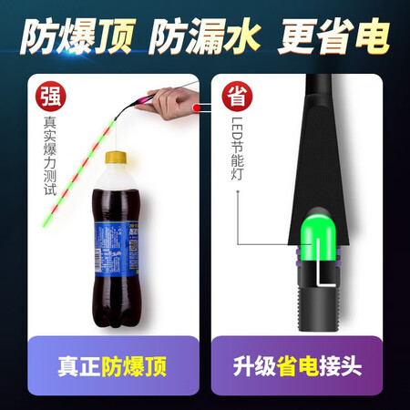 入手真实体验小凤仙夜光漂咬钩变色重力感应超亮电子漂高灵敏醒目鱼漂日夜两用夜钓漂 水谁用过没有呢？分享两星期感受分享！