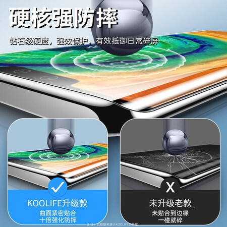 上手说说KOOLIFE手机膜有谁用过没有？评测一星期感受分享！