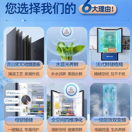 容声冰箱水蓝光和晶钻哪个好点-容声冰箱水蓝光和晶钻深度对比_http://www.meifudie.com_好物_第4张