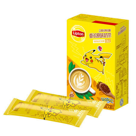 请教曝光立顿（Lipto）经典浓醇原味宝可梦奶茶 速溶袋装奶茶粉100%进口奶源10值不值这价格呢？真实情况是怎样的！