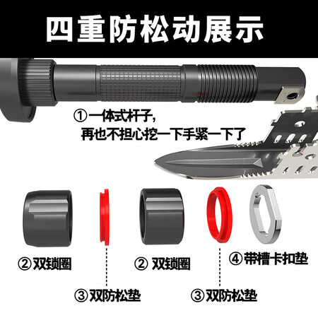 吐露实情曝光哈拿工兵铲多功能户外出游防身折叠铲子车载野营兵工铲到底怎么样？了解一星期经验分享！