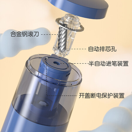 客观评价一下得力(deli)电动削笔机基础款 双电源卷笔刀 电动削笔器 开学文具学生转是否还行？使用三星期经验分享！