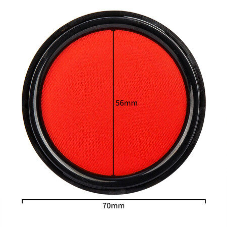 优缺点感受得力(deli)φ70mm圆形塑壳快干印台印泥 财务办公用品  红性价比高吗？内幕剖析实情！