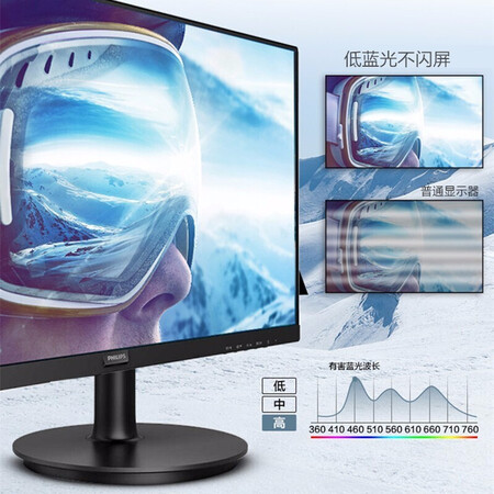 显示器飞利浦241v8和aoc24b2xh哪个好?有区别吗?