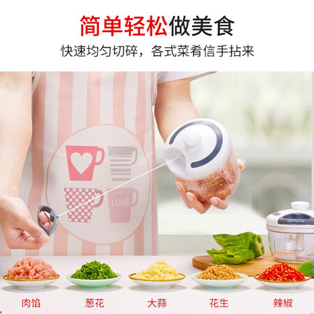 用户体验评测九阳（Joyoug）蒜泥器手动压蒜器蒜泥多功能绞肉碎菜饺子真实情况如何？老司机透漏评测！