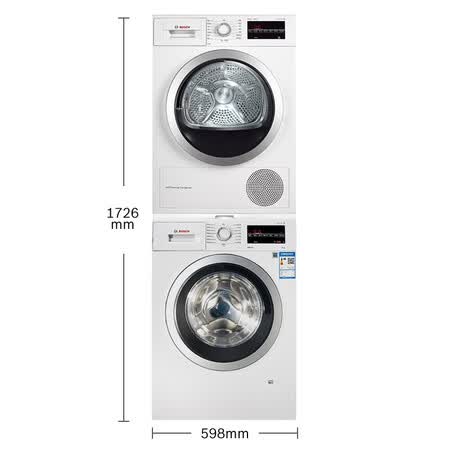 博世10公斤洗+9公斤干WAP282602W+WTW875601W怎么样?质量靠谱吗?