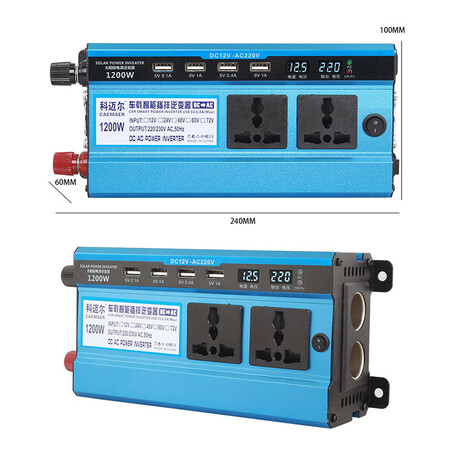 行业人体验科迈尔车载逆变器12V24V48V60V转220V500W1200W2200W家用车载电源转换器 2使用感受如何？入手朋友讨论下！