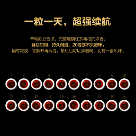 吉普号 小青柑普洱茶熟茶 一品青柑 新会天马柑 布朗宫真实感受质量_http://www.meifudie.com_好物_第5张