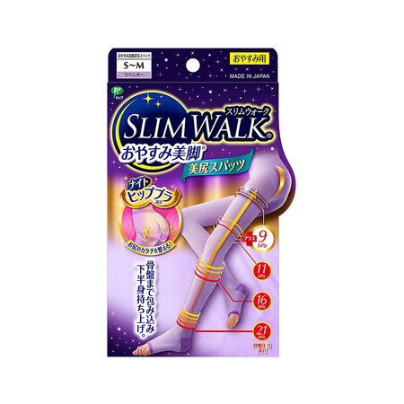 解疑感受丝翎（SLIMWALK）日本进口塑形睡眠袜女压力袜连裤袜美腿袜长筒袜评测反馈如何？吐槽三星期心得分享！