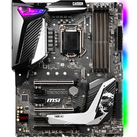微星mpg z390 gaming pro carbon对比技嘉z390 aorus哪个好?区别是?