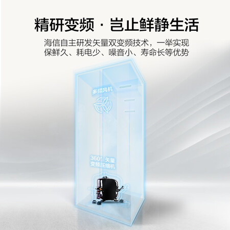 海信535升 对开门双开门电冰箱怎么样?好不好用?