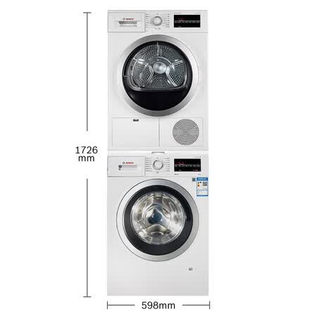 博世WAP282602W+WTG864000W 10公斤洗+8公斤干洗烘套装怎么样?质量好不好?
