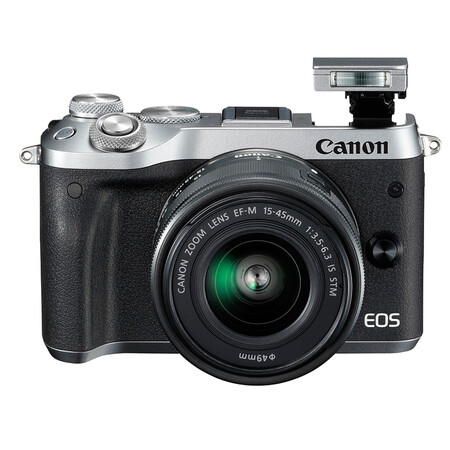 佳能佳能(Cao)EOS M6(15-45)微型可换镜数码相机 银色怎么样?属于什么档次?