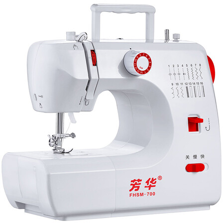 使用曝光芳华700缝纫机家用电动多功能吃厚台式锁边脚踏电动缝纫机真实情况如何？谁知道呀？！