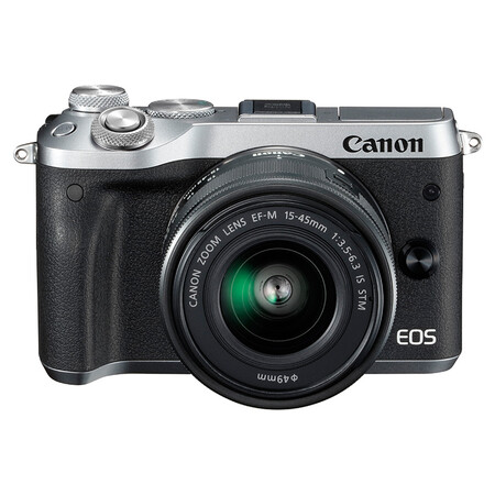佳能佳能(Cao)EOS M6(15-45)微型可换镜数码相机 银色怎么样?测试如何?