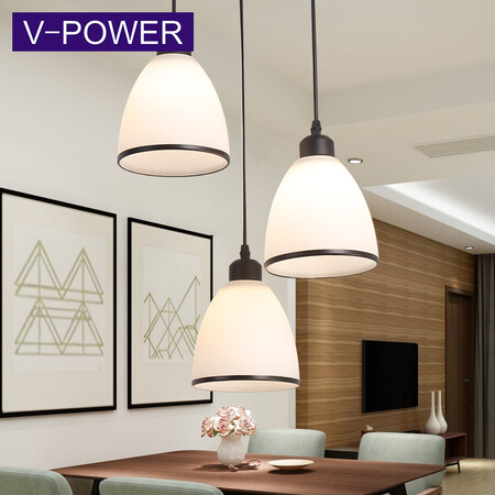 一起吐槽V-POWER 简约LED个性餐吊灯餐厅三头吊灯 北欧创意圆形餐桌饭厅灯揭秘质量好不好？探讨揭秘真相！