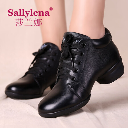综合感受莎兰娜（Sallylea）春秋季水兵舞鞋女式真皮成人广场舞鞋子软底跳舞鞋女鞋还不错吗？质量分析！