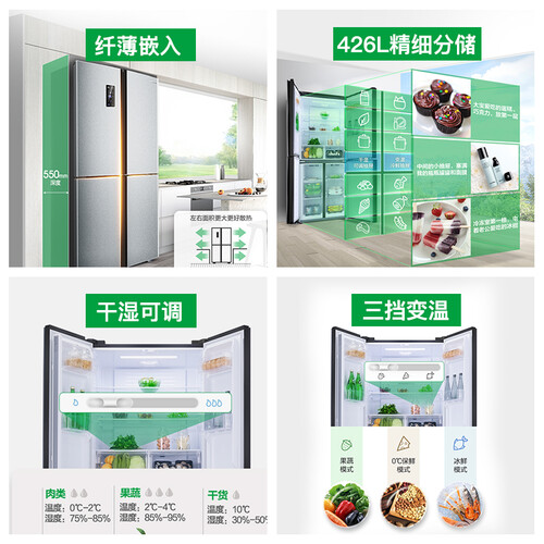 容声BCD-426WD12FP怎么样?属于什么档次?