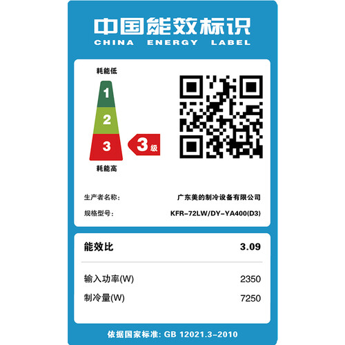 美的KFR-72LWDY-YA400(D3)怎么样?测试如何?