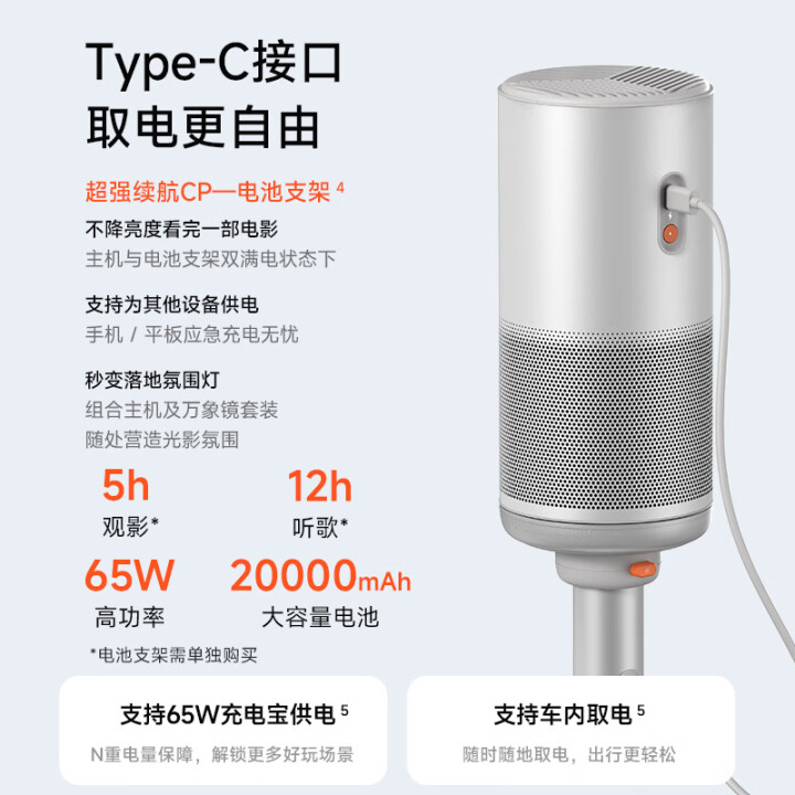 极米Play6投影仪：便携与品质兼具的家庭娱乐新宠 心得分享 第1张