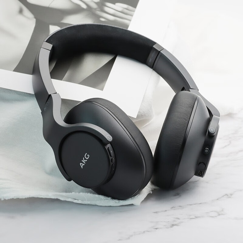 akg n700ncm2 智能自适应主动降噪无线蓝牙耳机 全新升级版 黑色 头戴