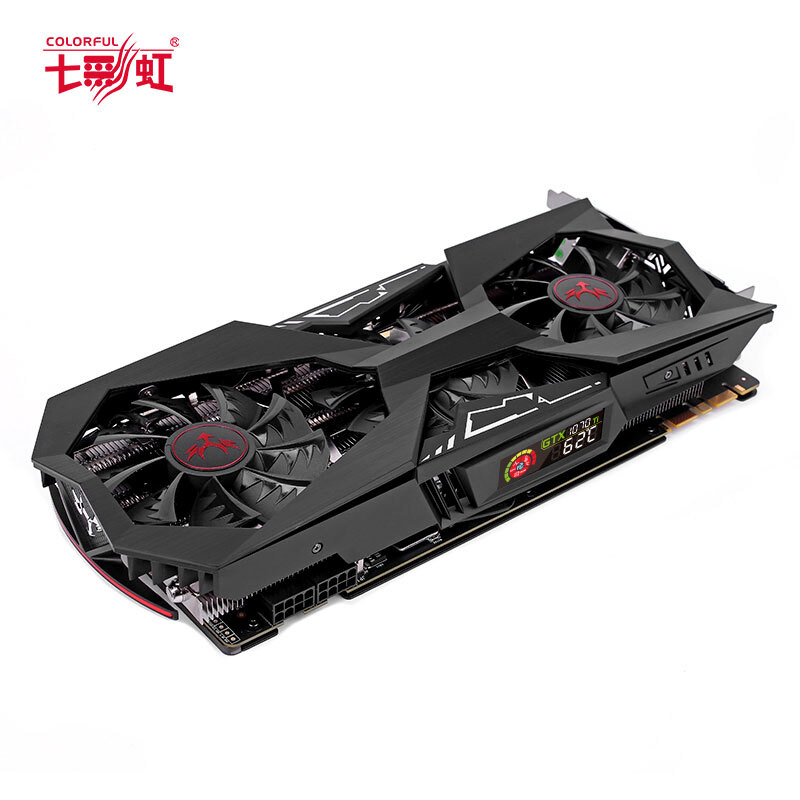 七彩虹(colorful)igame geforce gtx1070ti vulcan x 1607-1683mhz