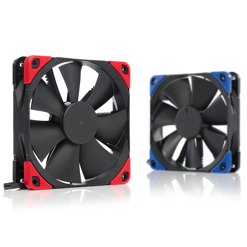 猫头鹰noctuanff12pwm彩色色版12cm风扇