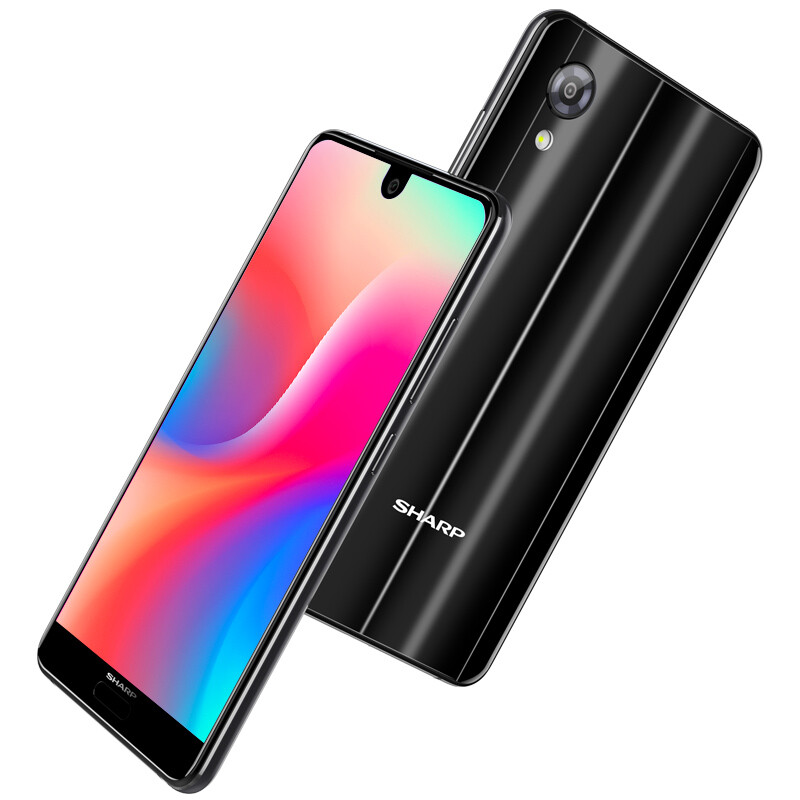 夏普sharp aquos s3 mini 全面屏手机 全网通 6gb 64gb 曜石黑 移动
