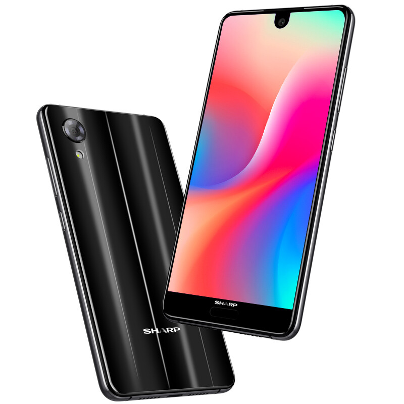 夏普sharp aquos s3 mini 全面屏手机 全网通 6gb 64gb 曜石黑 移动