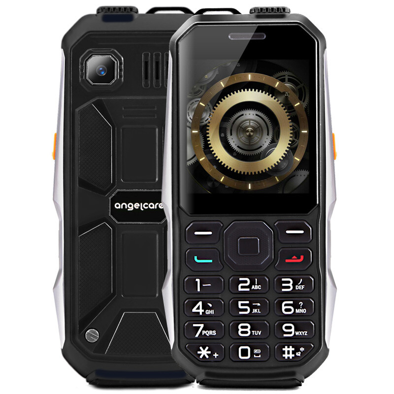 守护宝(上海中兴)f666 黑色 三防军工电霸 超长待机 移动联通2g 双卡