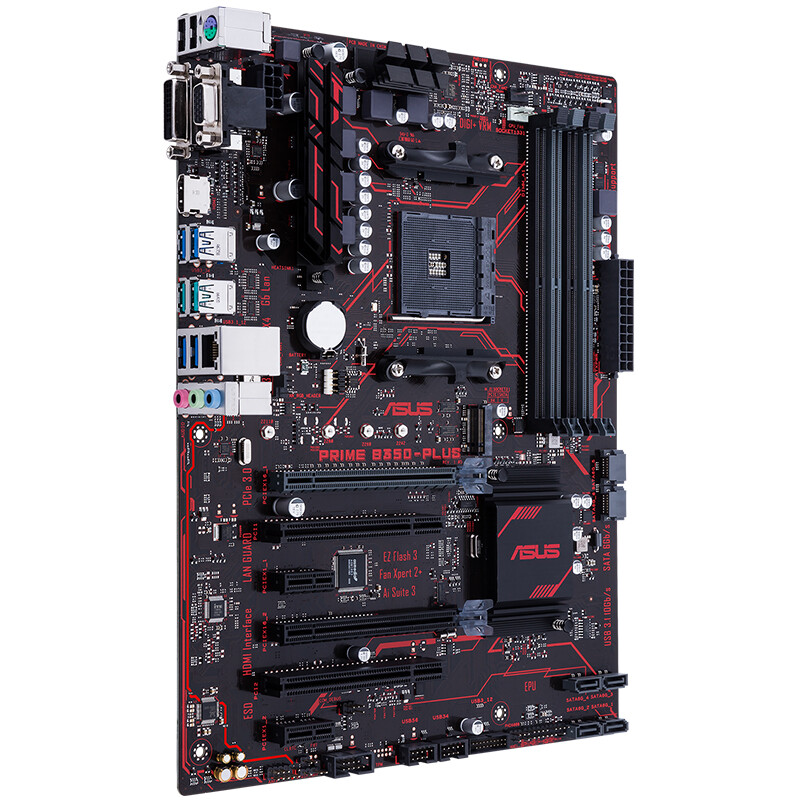 华硕(asus)prime b350-plus 主板