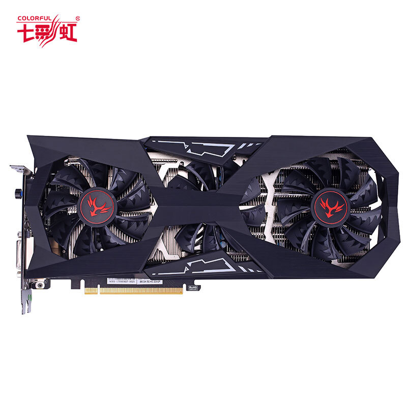 七彩虹(colorful)igame geforce gtx1070ti vulcan x 1607-1683mhz