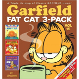 加菲猫英文原版漫画?Garfield Fat Cat15 进口故事书