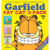 加菲猫英文原版漫画?Garfield Fat Cat5 进口故事书