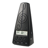 CHERUB小天使 WMT-220小提琴吉他架子鼓人声数拍钢琴节拍器电子通用款 黑色