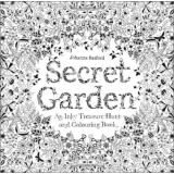 秘密花园：铅笔画填色书 Secret Garden: An Inky Treasure Hunt and Coloring Book 英文原版 [平装] [05--17]