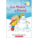 学乐儿童分级读物 初级 动物主题小犀牛葛斯交朋友  1册 英文原版 故事书 Scholastic PreLevel 1—Gus: Gus Makes a Friend 3-5岁 