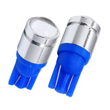 美蒂亚汽车通用led示宽灯透镜t10小灯泡改装超亮聚光灯车外日行灯行车灯 蓝光一对/2只