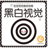 海润阳光 宝宝视觉激发挂图 黑白视觉1 0-3岁宝宝追视卡彩色卡视觉激发闪卡 宝宝视觉激发挂挂卡 婴幼儿早教启蒙书籍 黑白视觉认知卡