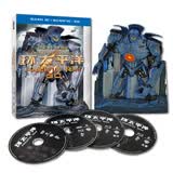 环太平洋（机甲战士雕像限量终级收藏版 蓝光碟 3DBD+BD50+BD25+DVD）