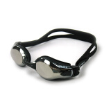 英发（YINGFA）游泳镜 电镀 防水防雾 不起雾 镀膜亮面大框 舒适 游泳眼镜 2800M 黑色