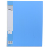 三木(SUNWOOD) 60页标准型资料册/斜内袋 蓝色 F60AK