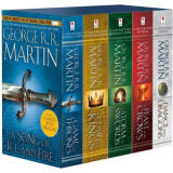 权利的游戏 冰与火之歌5册合辑 Game of Thrones 5-Book Boxed Set (Song of Ice and Fire Series) 进口原版 热门影视小说 